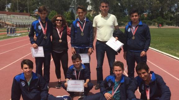 Biga Ortaokulu Atletizmde Türkiye Şampiyonasında 