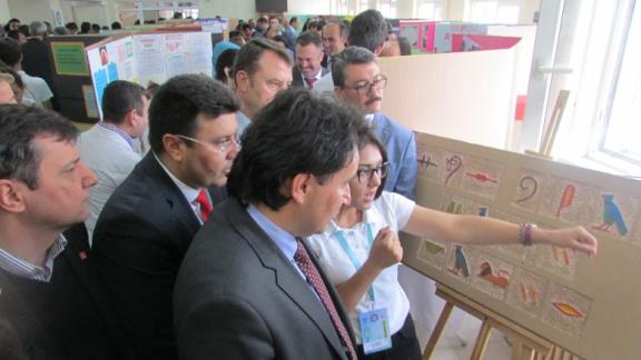Biga Anadolu Lisesi Tübitak Bilim Fuarı Açıldı
