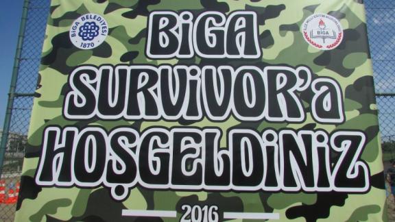 Biga Survivor Yarışması Finallleri Yapıldı