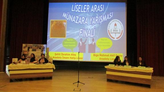 Liseler Arası Münazara Final Yarışması Finali Yapıldı
