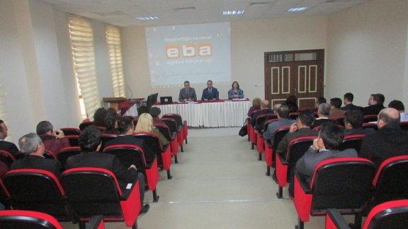 İlçe Milli Eğitim Müdürümüz Erkan BİLEN´in Başkanlığında Proje Toplantısı Yapıldı