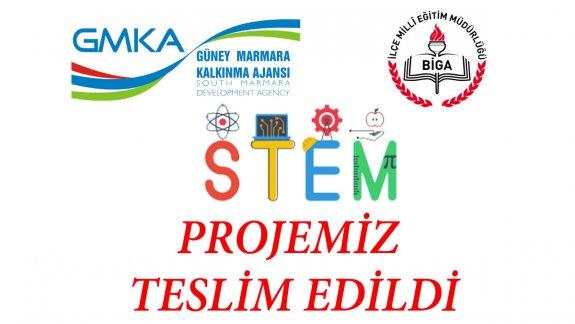  Müdürlüğümüz Güney Marmara Kalkınma Ajansına Stem Eğitici Eğitimi  Konulu Projeyi Teslim Etti