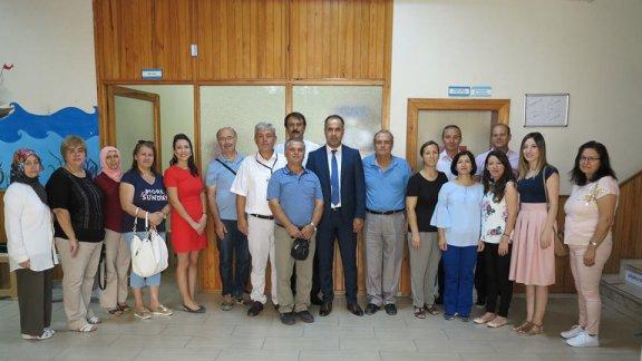 İlçe Milli Eğitim Müdürümüz Erkan BİLEN Uyum Haftası Kapsamında Sakarya İlkokulunu Ziyaret Etti 