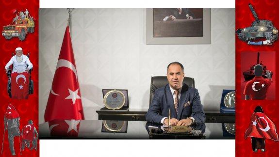 İlçe Milli Eğitim Müdürü Erkan BİLEN´in "15 Temmuz Şehitlerini Anma, Demokrasi ve Milli Birlik Günü" Mesajı