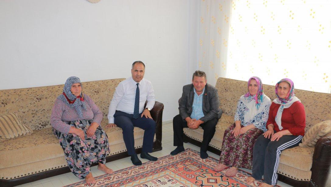 İlçe Milli Eğitim Müdürümüz Erkan BİLEN'den  Şehit Ailesine Ziyaret