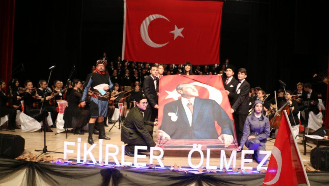 10 Kasım Cumhuriyetimizin Kurucusu Gazi Mustafa Kemal Atatürk'ün Ebediyete İrtihal Edişinin 81. Yıl Dönümünde Özlem ve Saygıyla Andık