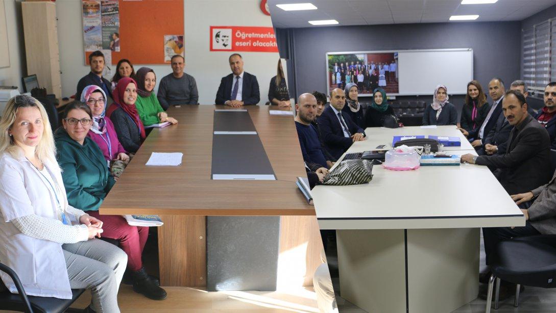 Kaymakam Mustafa Can ve İlçe Milli Eğitim Müdürümüz Erkan Bilen'den okul ziyaretleri