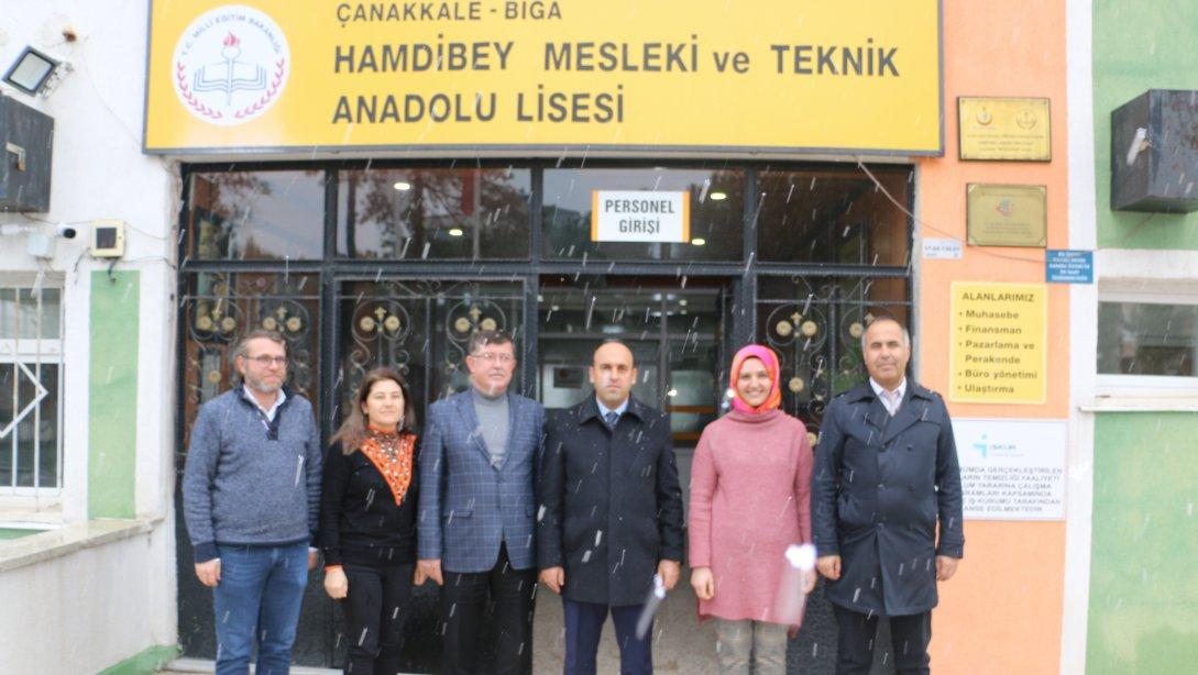 Kaymakam Mustafa CAN ve İlçe Milli Eğitim Müdürümüz Erkan BİLEN´den Okullara Ziyaret