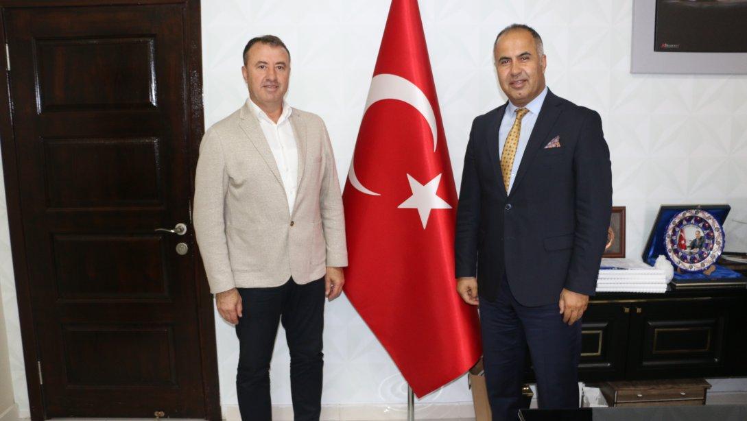 Gümüşçay Belediye Başkanı Adnan PASTIRMACI'dan İlçe Milli Eğitim Müdürümüz Erkan BİLEN'e yeni eğitim öğretim yılı ziyareti
