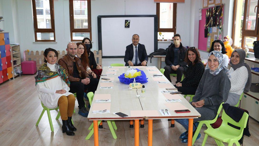 İlçe Milli Eğitim Müdürümüz Erkan Bilen anaokulu müdürleri ile toplantı yaptı