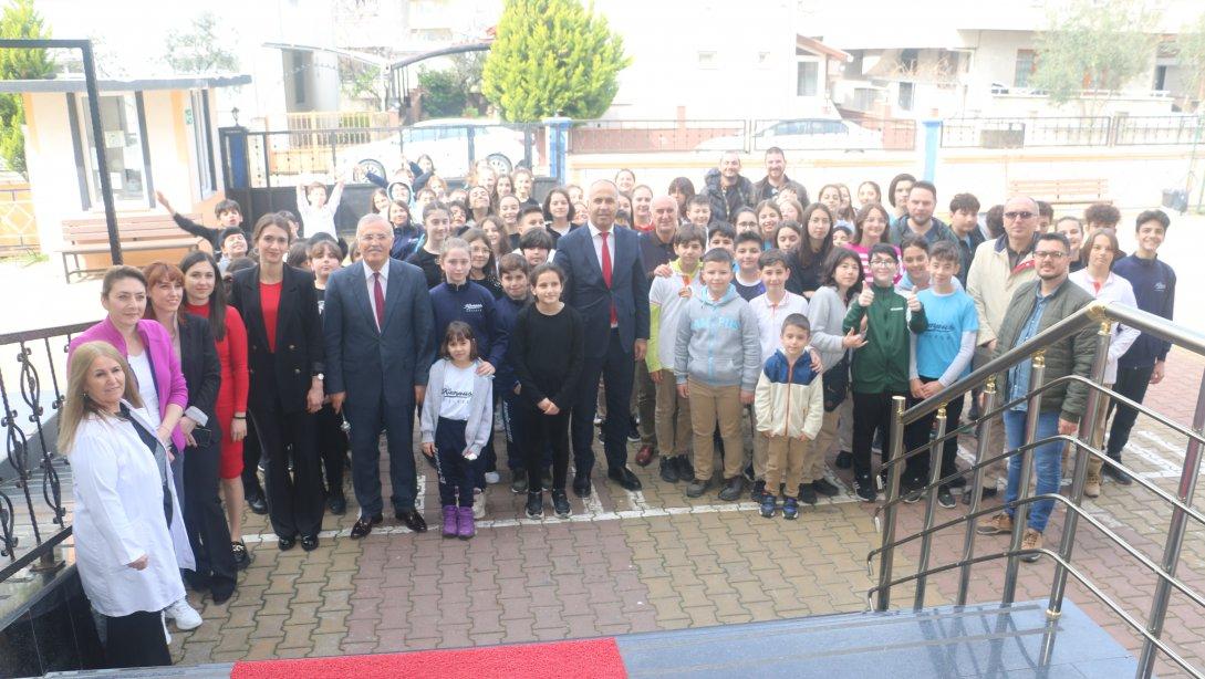 İlçe Millî Eğitim Müdürümüz Erkan Bilen Özel Biga Kampüs Kolejini ziyaret etti.