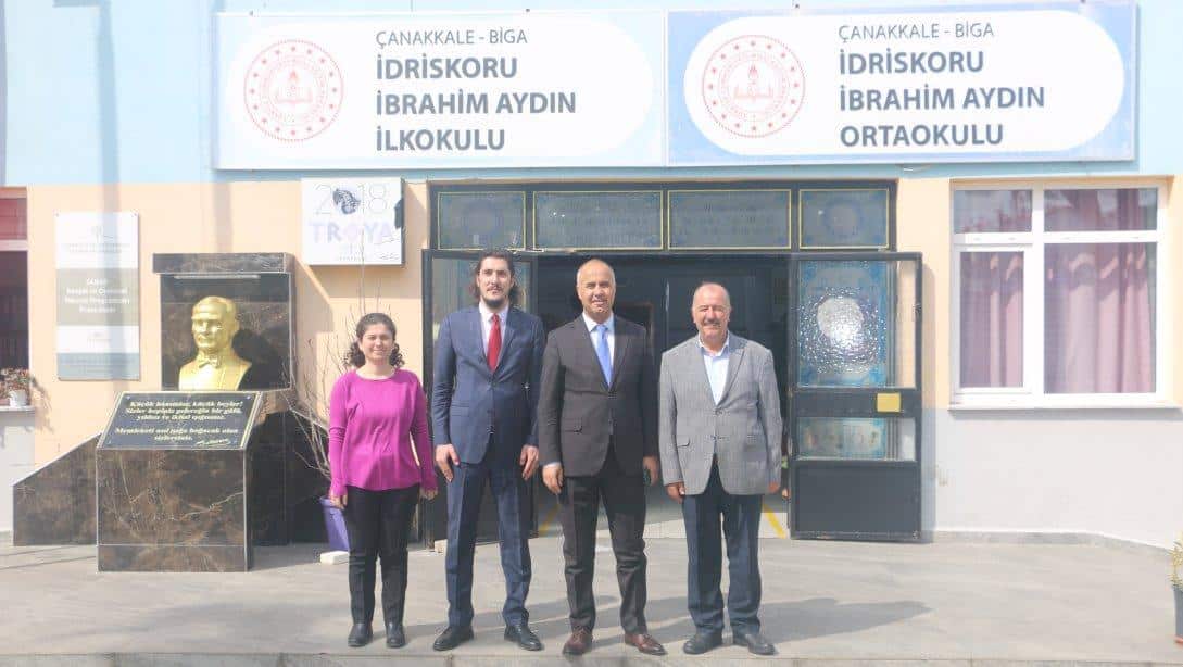 İlçe Milli Eğitim Müdürümüz Erkan BİLEN İdriskoru İbrahim Aydın ilkokulu-Ortaokulunu ziyaret etti.