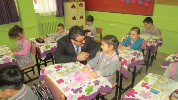İlçe Milli Eğitim Müdürümüz Erdal ASLAN Toki Tahsin Günay İlkokulunu Ziyaret Etti