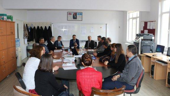 İlçe Milli Eğitim Müdürümüz Erkan BİLEN Biga Anadolu İmam Hatip Lisesi YGS Öncesi Çalışma Toplantısına Katıldı