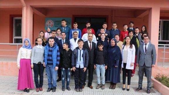 İlçe Milli Eğitim Müdürümüz Erkan BİLEN Çavuşköy Özel Eğitim İş Uygulama Okulunu Ziyaret Etti