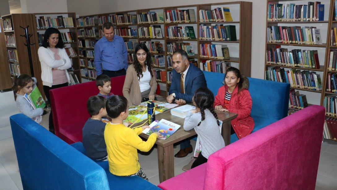 Bigalı Mehmet Çavuş Anaokulu Altın Günü Yerine Kütüphane Günü Projesi