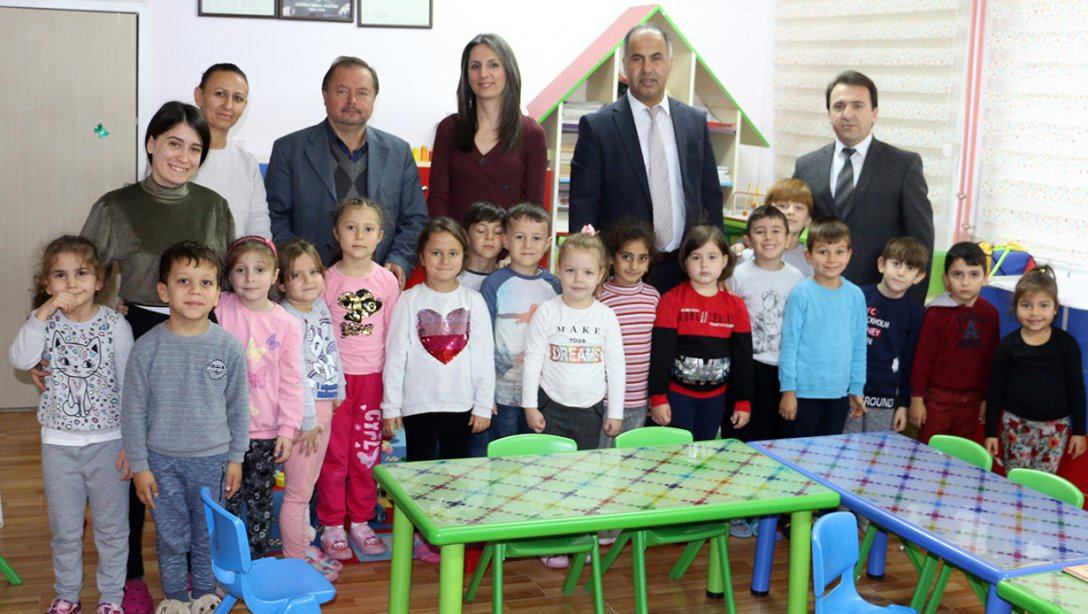 İlçe Milli Eğitim Müdürümüz Erkan Bilen'den okul ziyaretleri