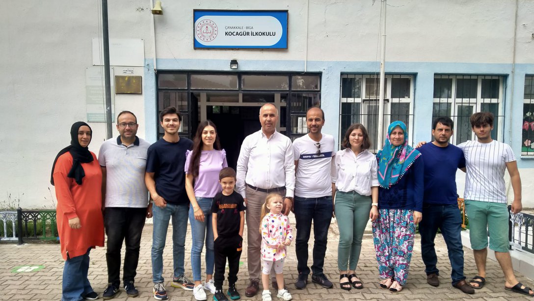 İlçe Milli Eğitim Müdürümüz Erkan BİLEN Yeniçiftlik İlkokul-Ortaokulu ve Kocagür İlkokulunu ziyaret etti 