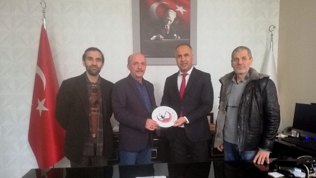Bigalı Mehmet Çavuş Derneğinden İlçe Milli Eğitim Müdürümüz Erkan BİLEN'e Ziyaret