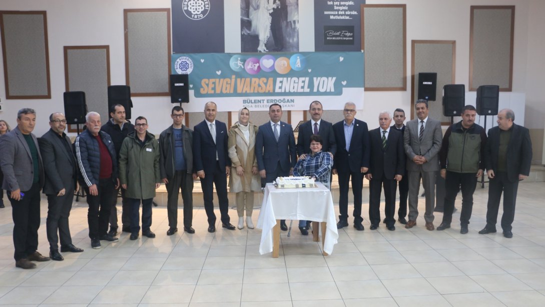 İlçe Milli Eğitim Müdürümüz Erkan BİLEN 3 Aralık Dünya Engelliler Günü Farkındalık Yaratma Etkinliğine katıldı