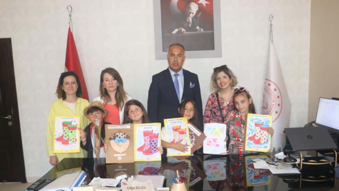 Karabiga Mustafa Kemal İlkokulu öğrencileri 