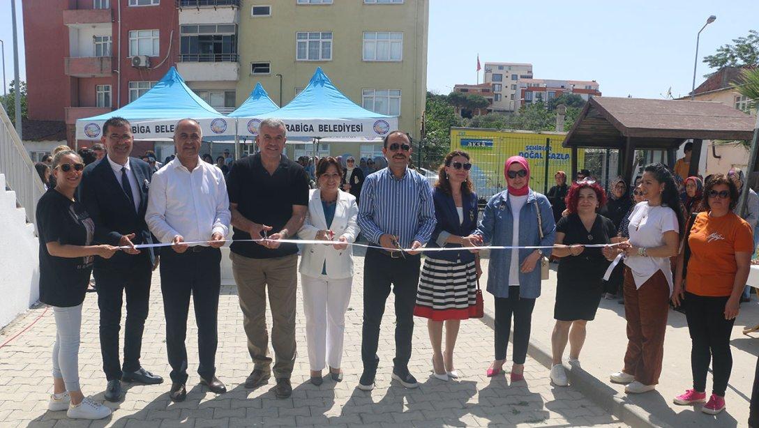 Hayat Boyu Öğrenme Haftası etkinlikleri kapsamında Karabiga ve Kaldırımbaşı Köyünde sergi açılışı gerçekleştirildi.