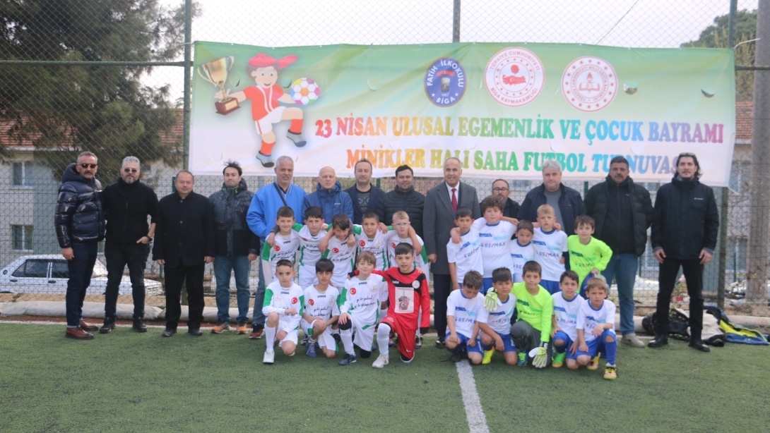 23 Nisan Ulusal Egemenlik ve Çocuk Bayramı Futbol Turnuvası Başladı.